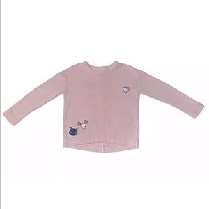 Gap Kids Girls Long Sleeve Pullover Shirt Top